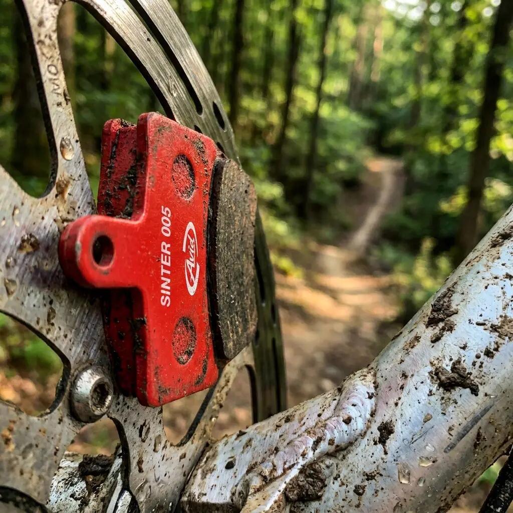 Scheibenbremsbelag Sinter 005 Avid organisch, MTB Standard, rot, 25 Stück 2/3