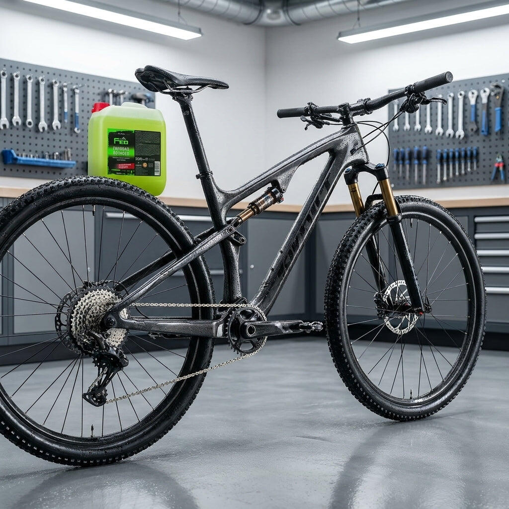 DR WACK F100 Limpeza de Bicicleta Power Gel Bidão 5 L 2/3