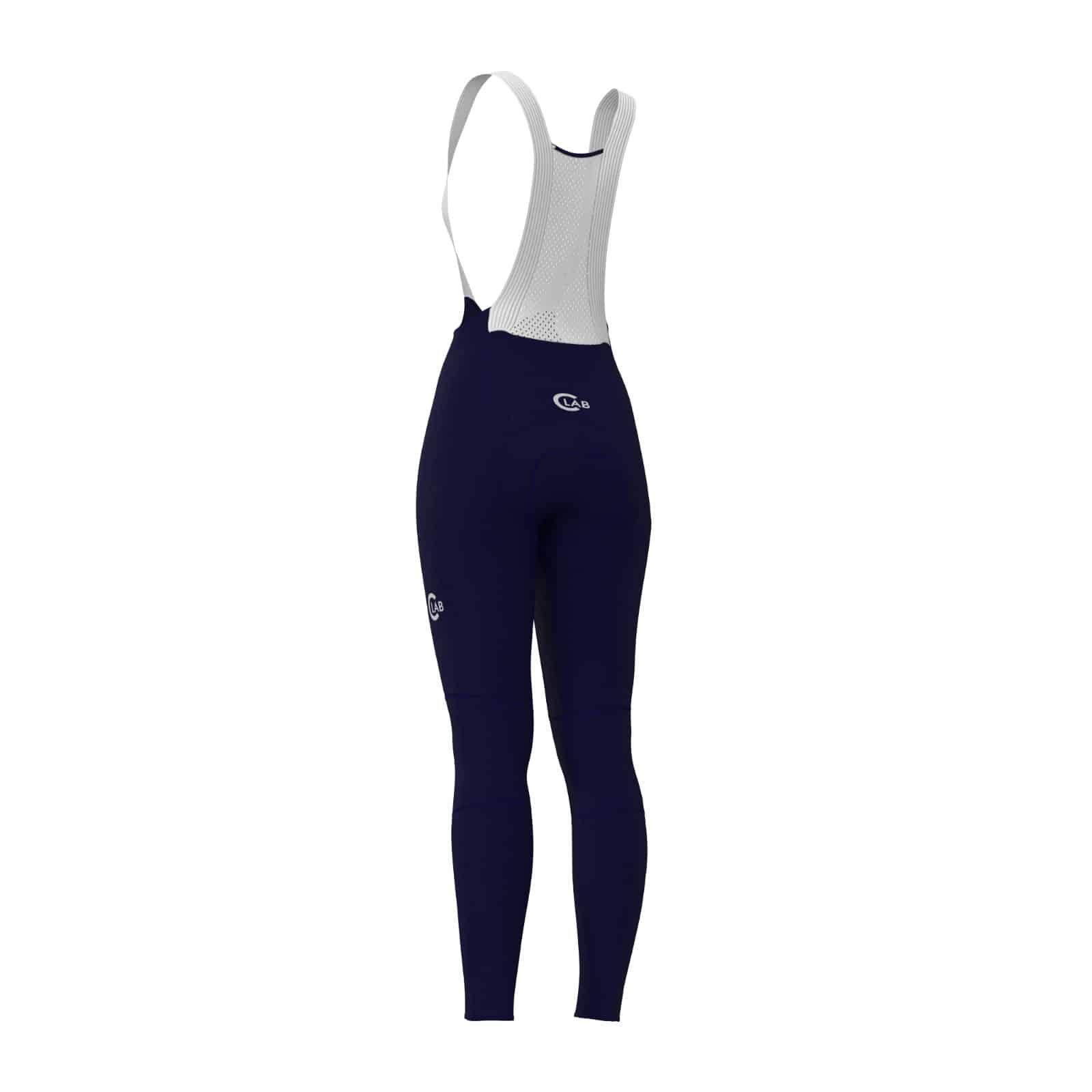 Collant de Cyclisme Femme Hiver PIRINEUS Bleu Marine 5/7