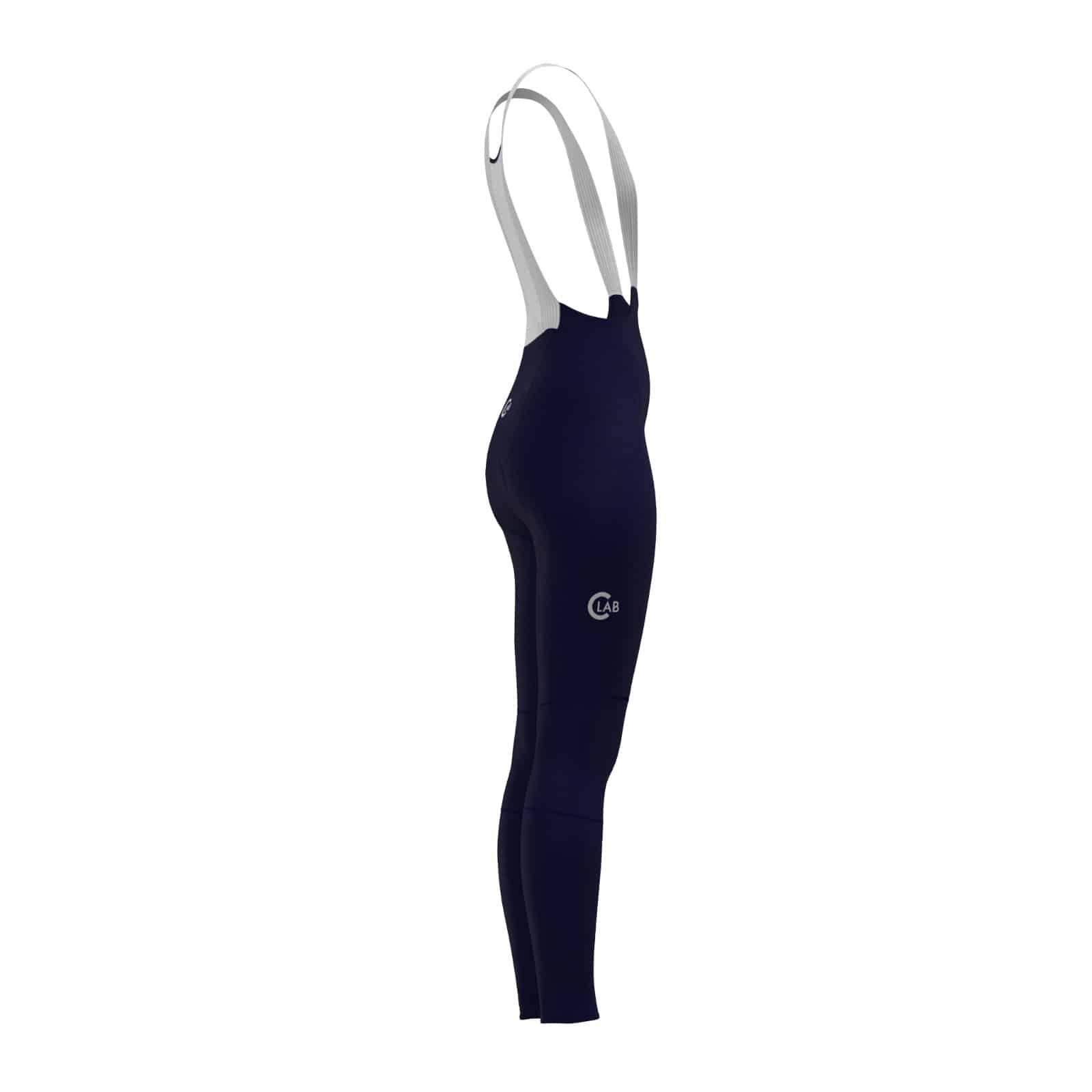 Collant de Cyclisme Femme Hiver PIRINEUS Bleu Marine 4/7