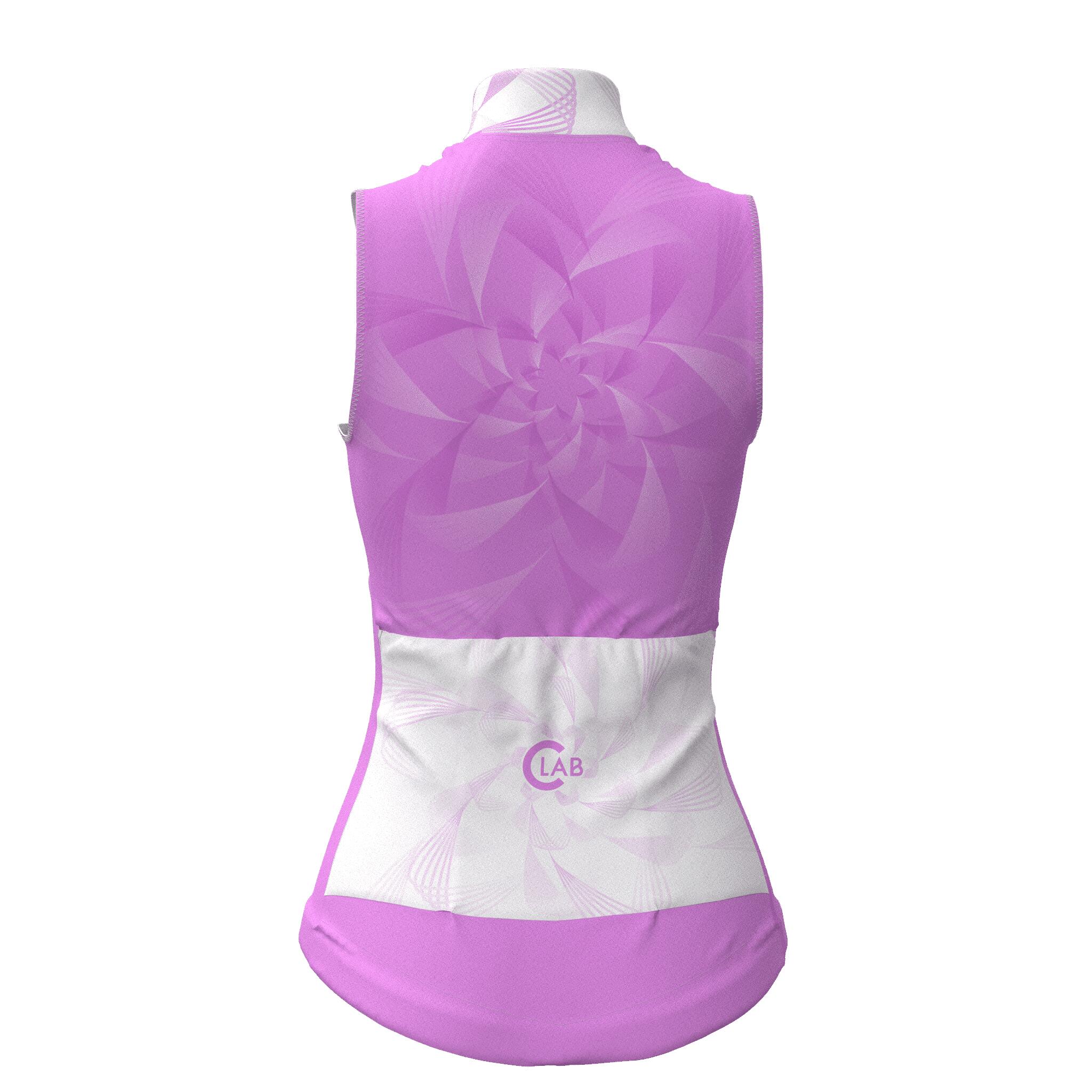 CHALECO CORTAVIENTOS IMPERMEABLE ALPS Rosa 3/7