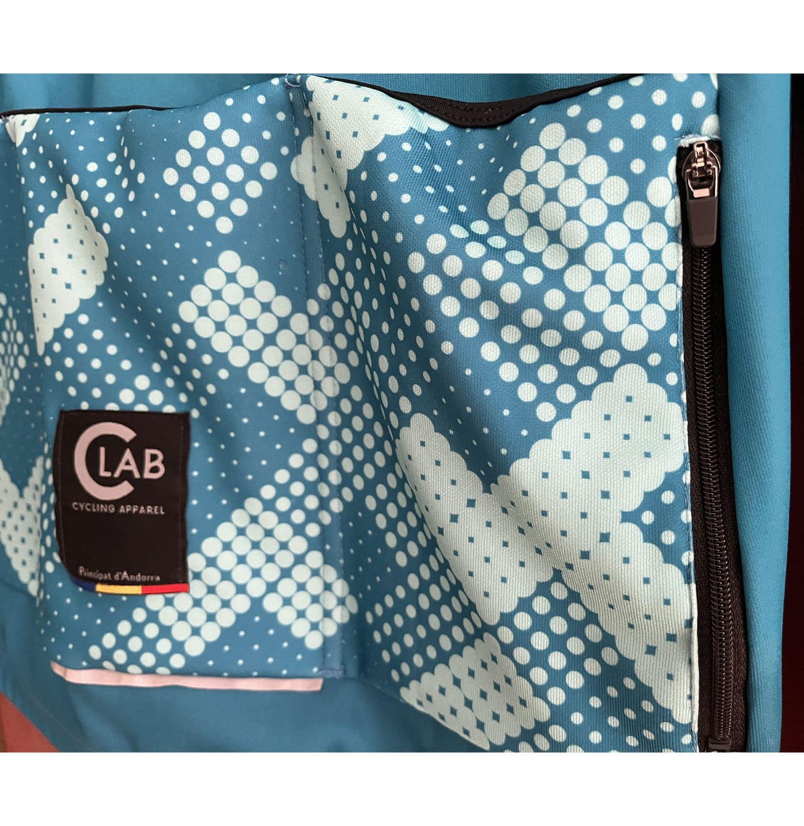 MAGLIA CICLISTA MANICHE LUNGHE FELPATA ORDINO 5/5
