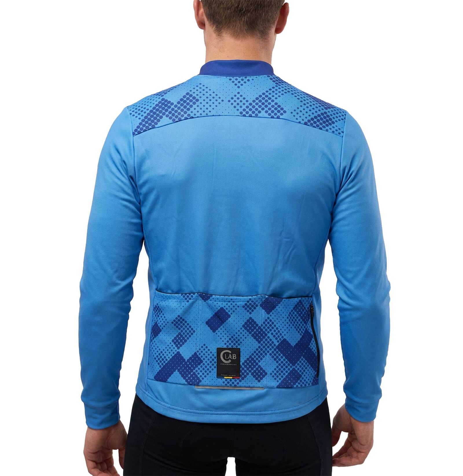 Maglia ciclista maniche lunghe felpata Ordino 3/5