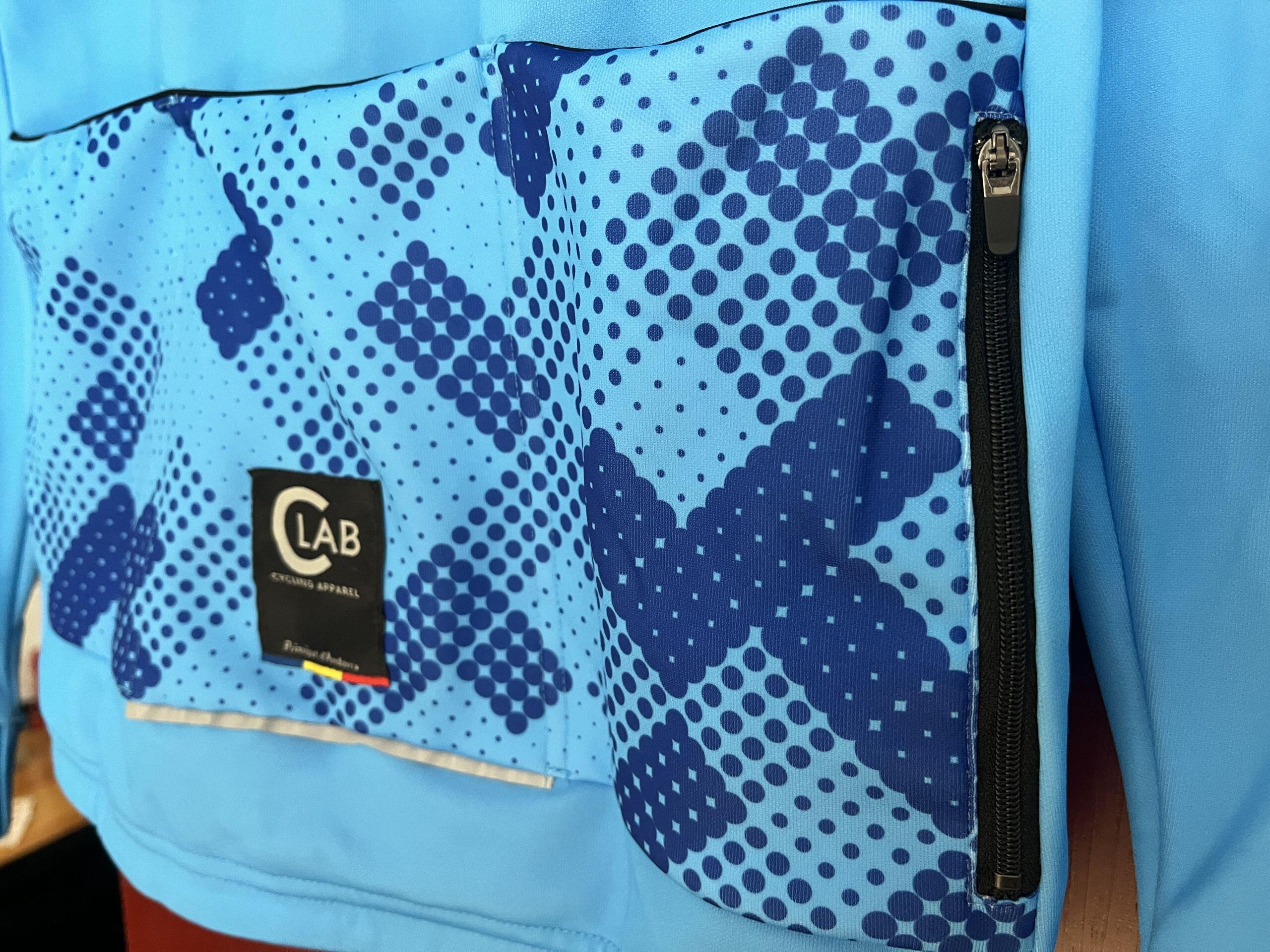 Maglia ciclista maniche lunghe felpata Ordino 5/5