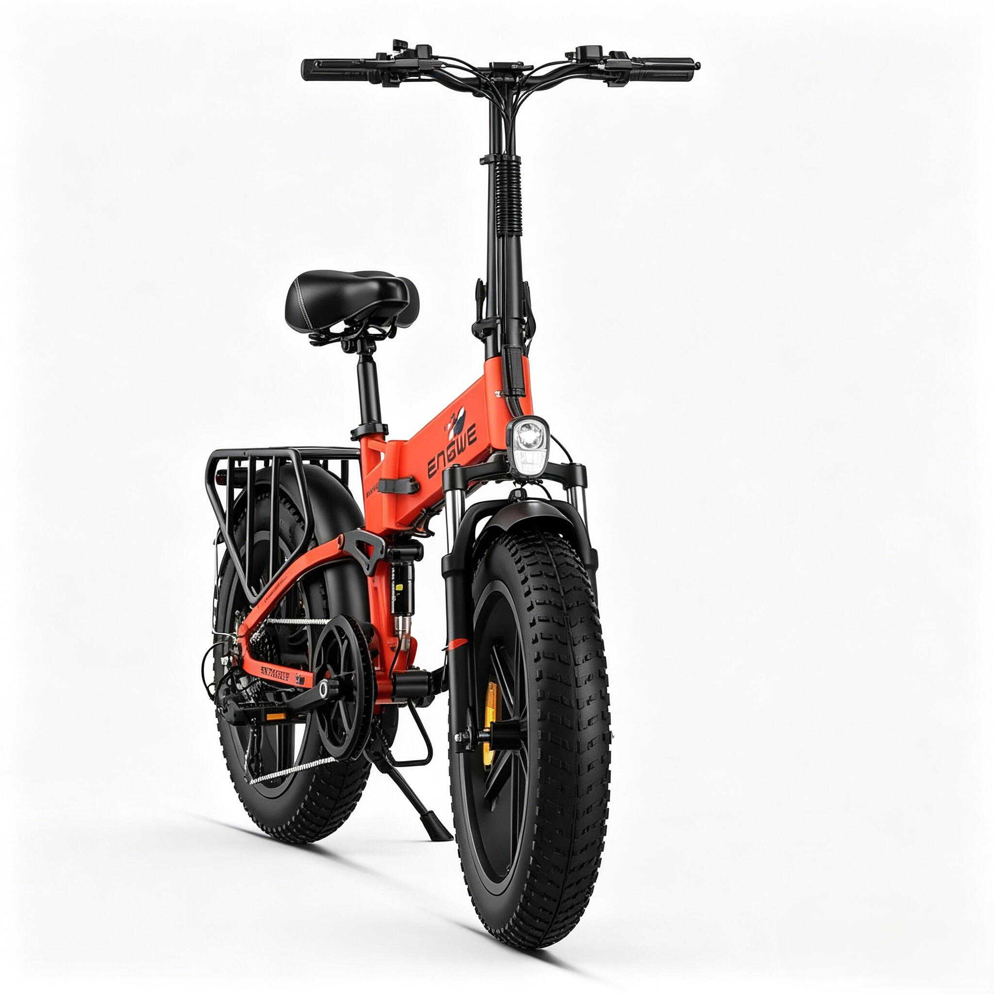 Bicicleta eléctrica ENGWE ENGINE X 250W 48V 13Ah con neumáticos anchos 3/7