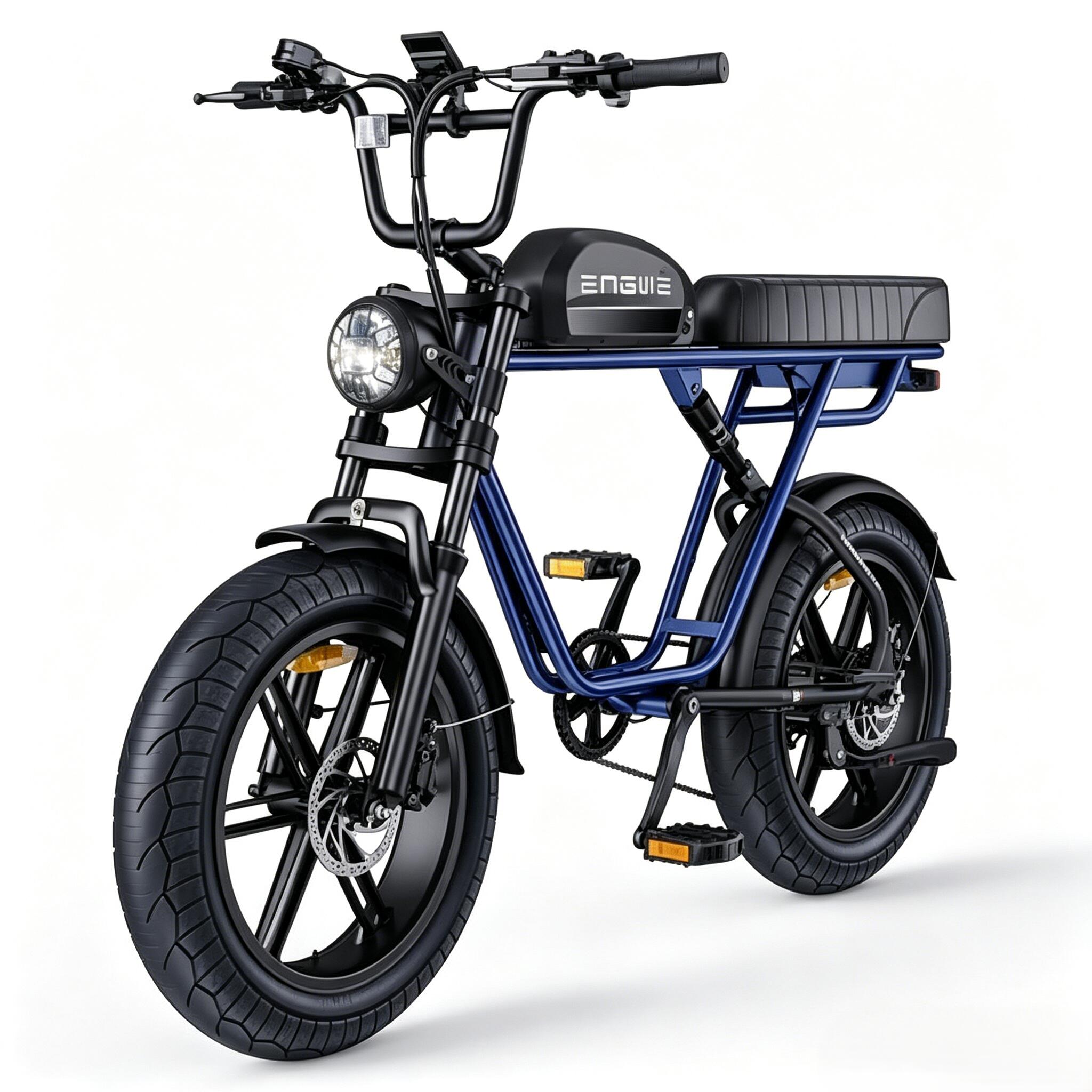 Bicicleta eléctrica ENGWE M1 con frenos hidráulicos Shimano 4/7