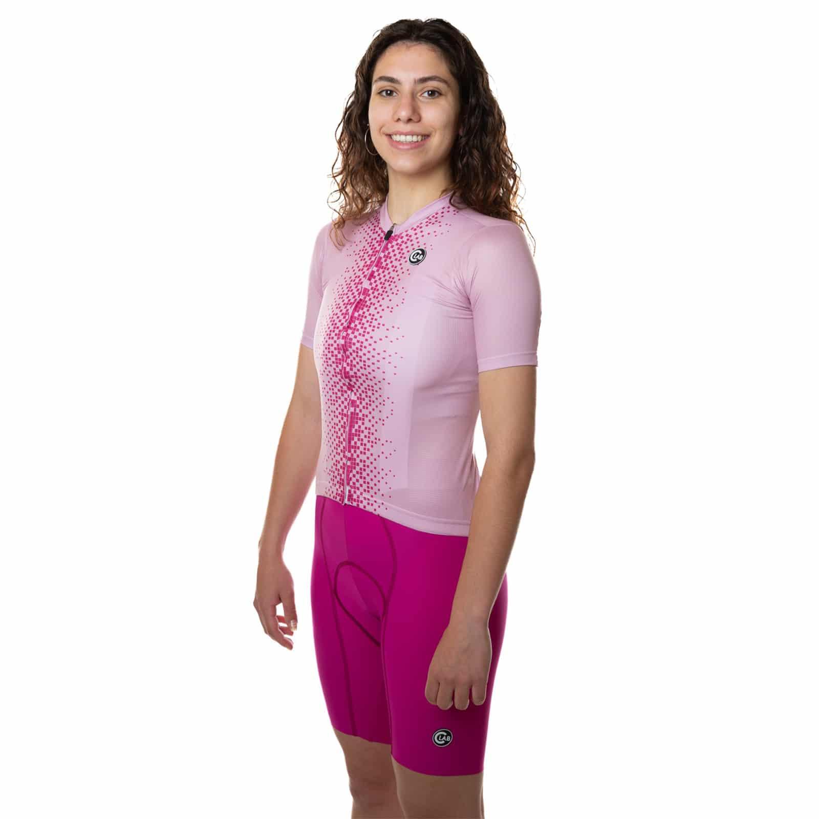 Maillot de Cyclisme Femme UNICA Rose/Fuschia 3/7