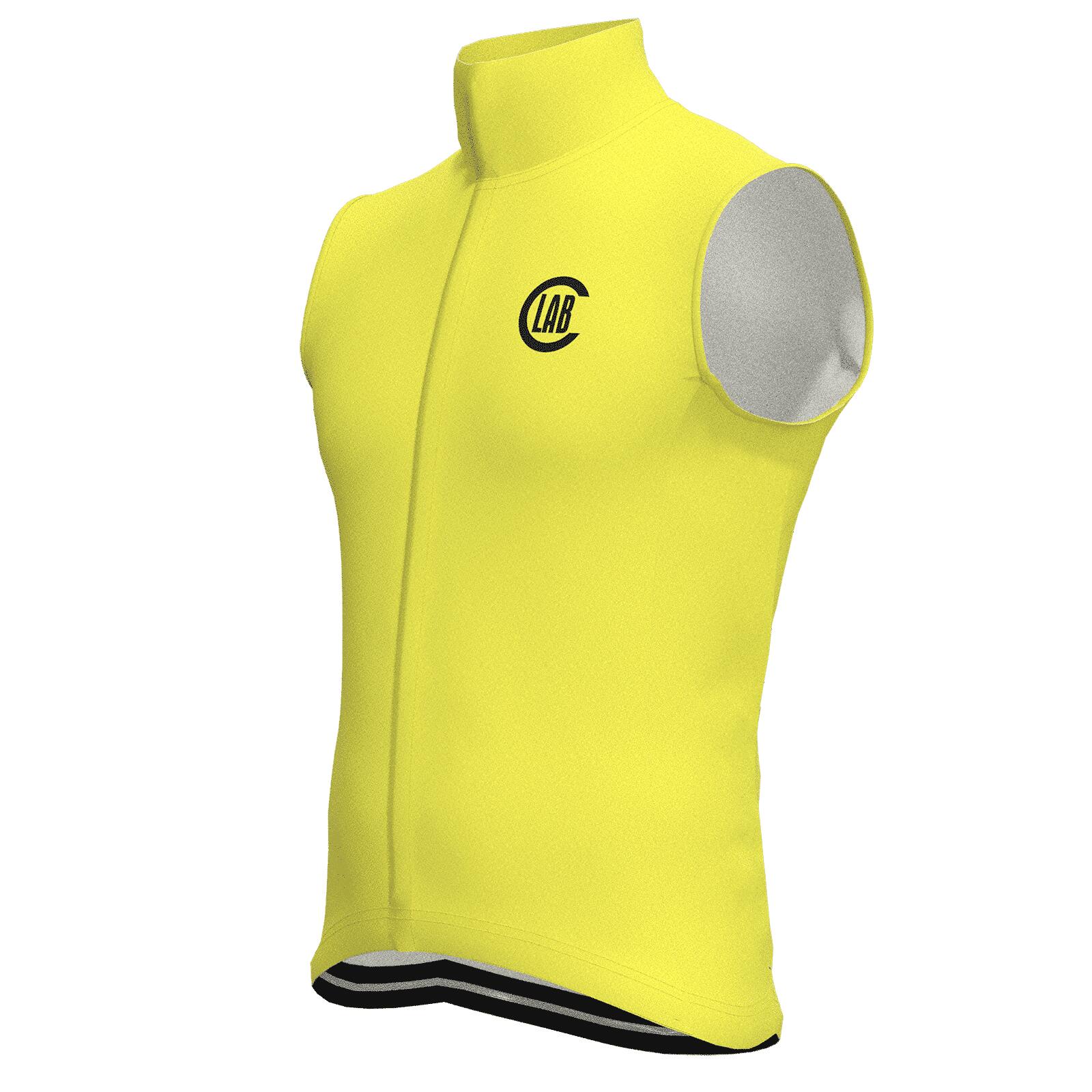 Gilet Imperméable Coupe-Vent ALPS Jaune 3/7