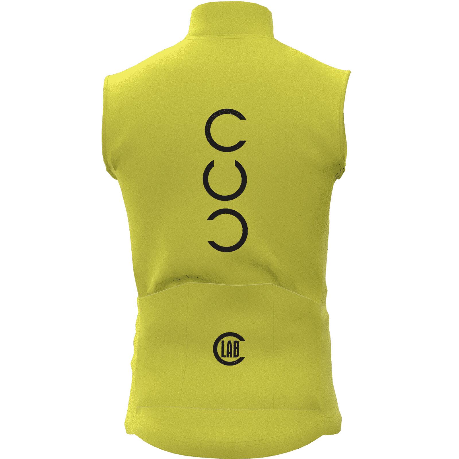 Gilet Imperméable Coupe-Vent ALPS Jaune 4/7