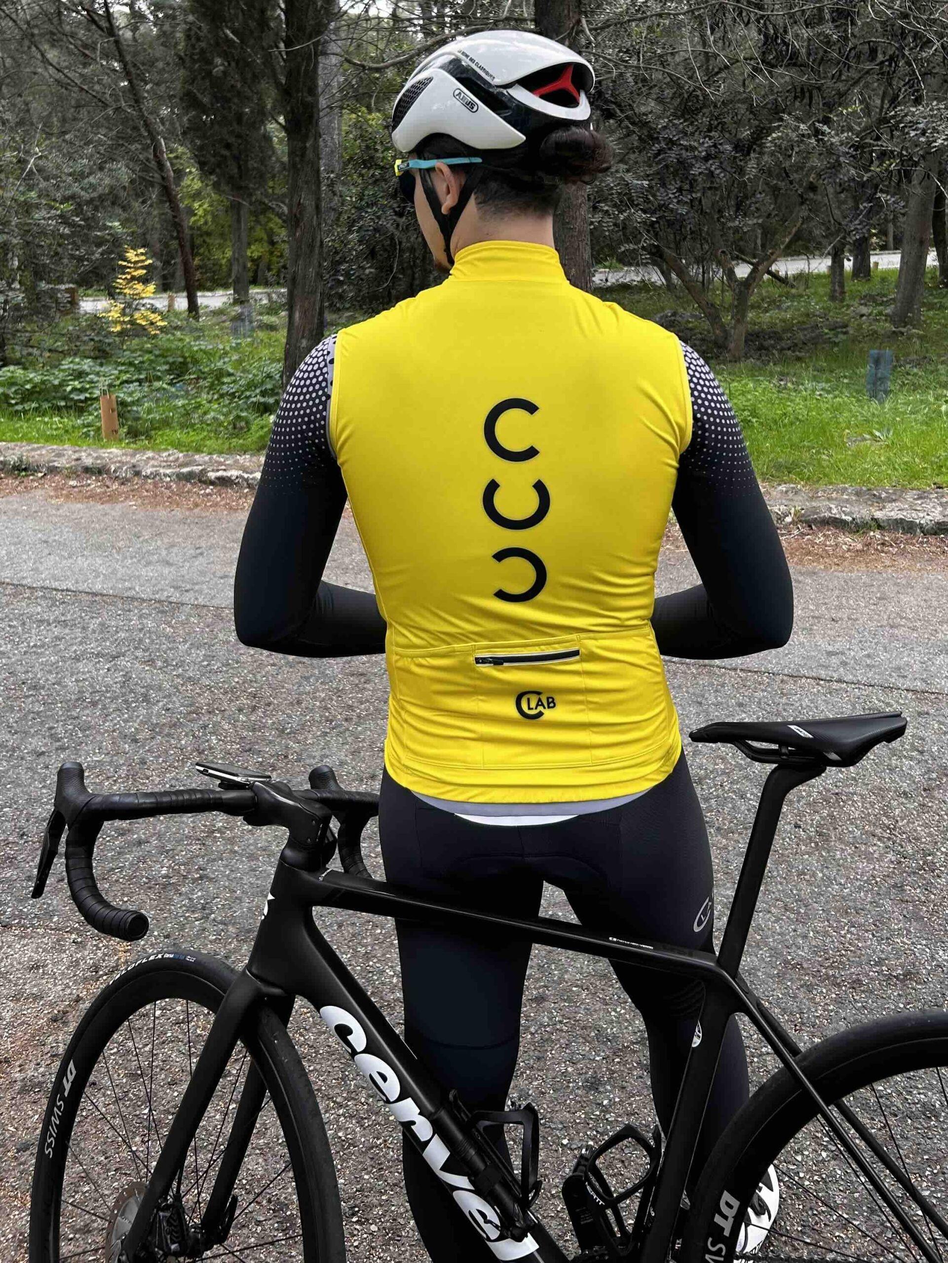 Gilet Imperméable Coupe-Vent ALPS Jaune 6/7