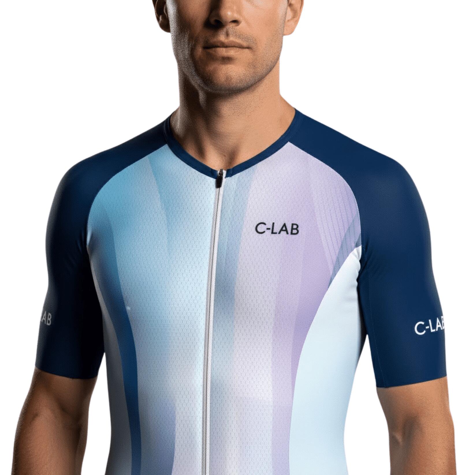 Tritraje de Triatlón Hiper Transpirable - Larga distancia - Azul 4/7