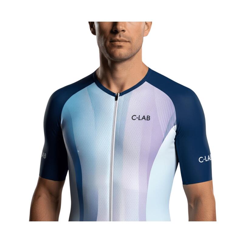 Echipament de Triatlon de Lungă Distanță Foarte Respirabil - Albastru