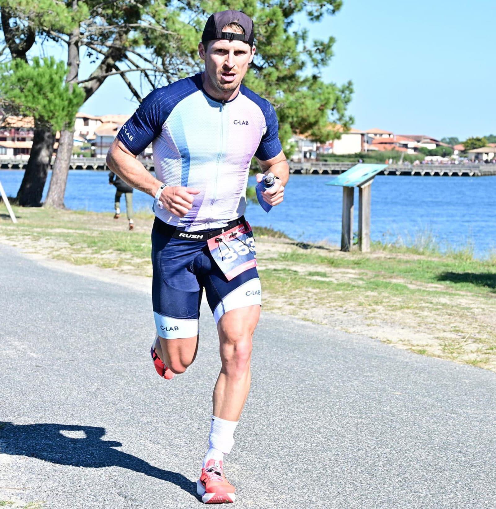 Tritraje de Triatlón Hiper Transpirable - Larga distancia - Azul 6/7