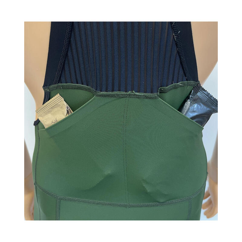 Pantaloni Scurți de Ciclism Cargo Bărbați - Verde