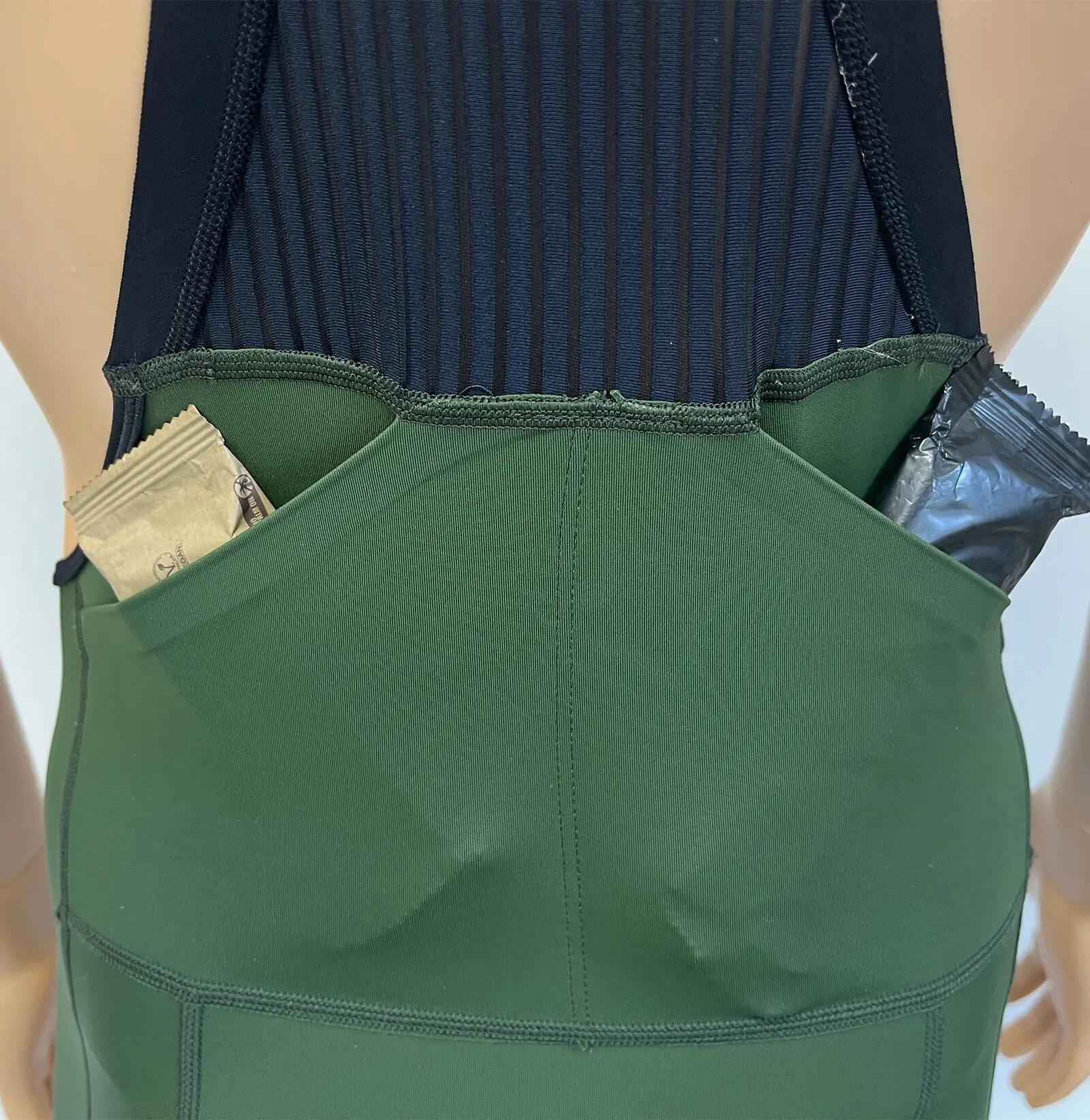 Salopette da Ciclismo Cargo Uomo - Verde 4/7