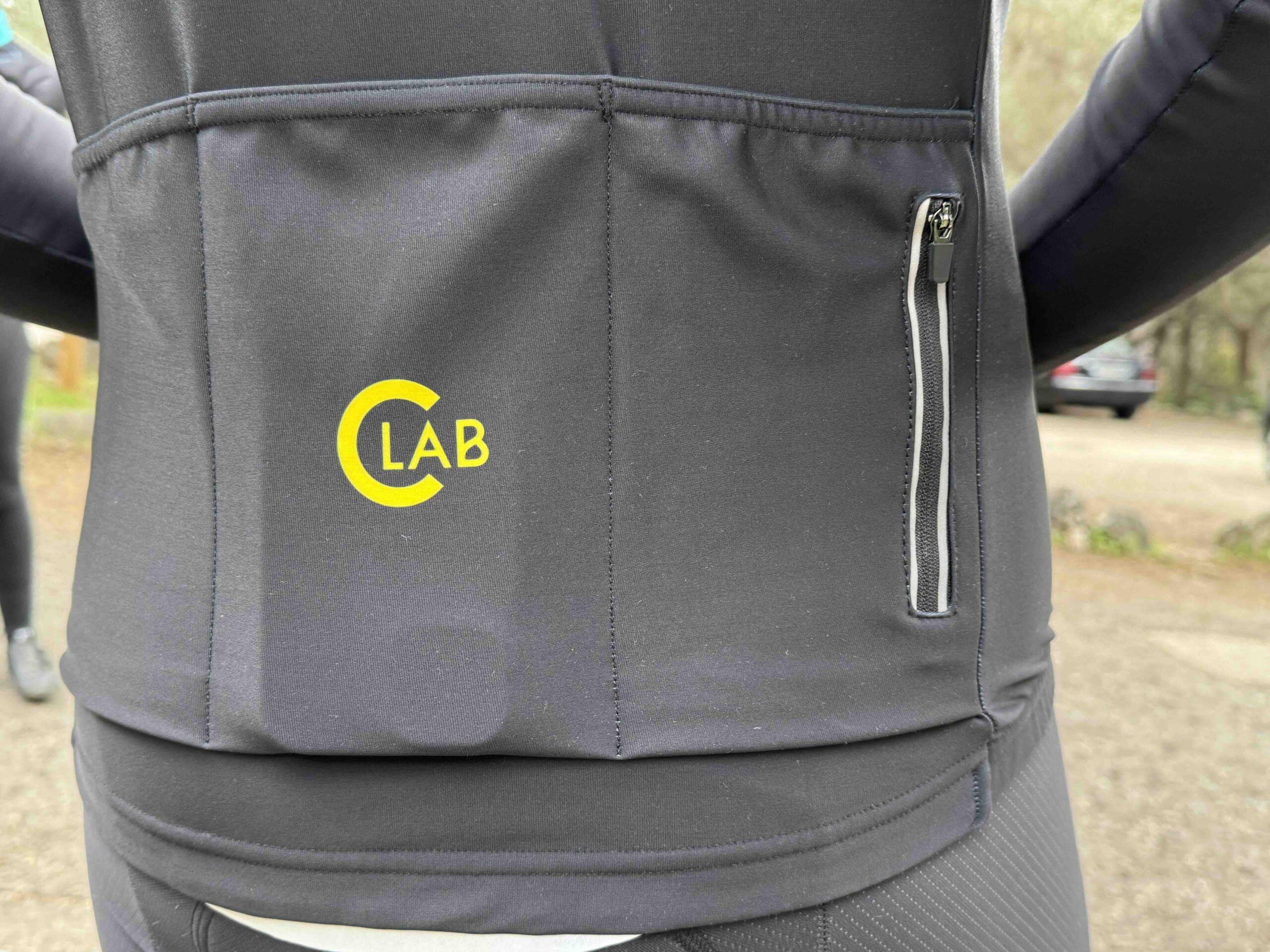 Maillot Hiver Manches Longues ORDINO Croisillons Noir/Jaune 5/7