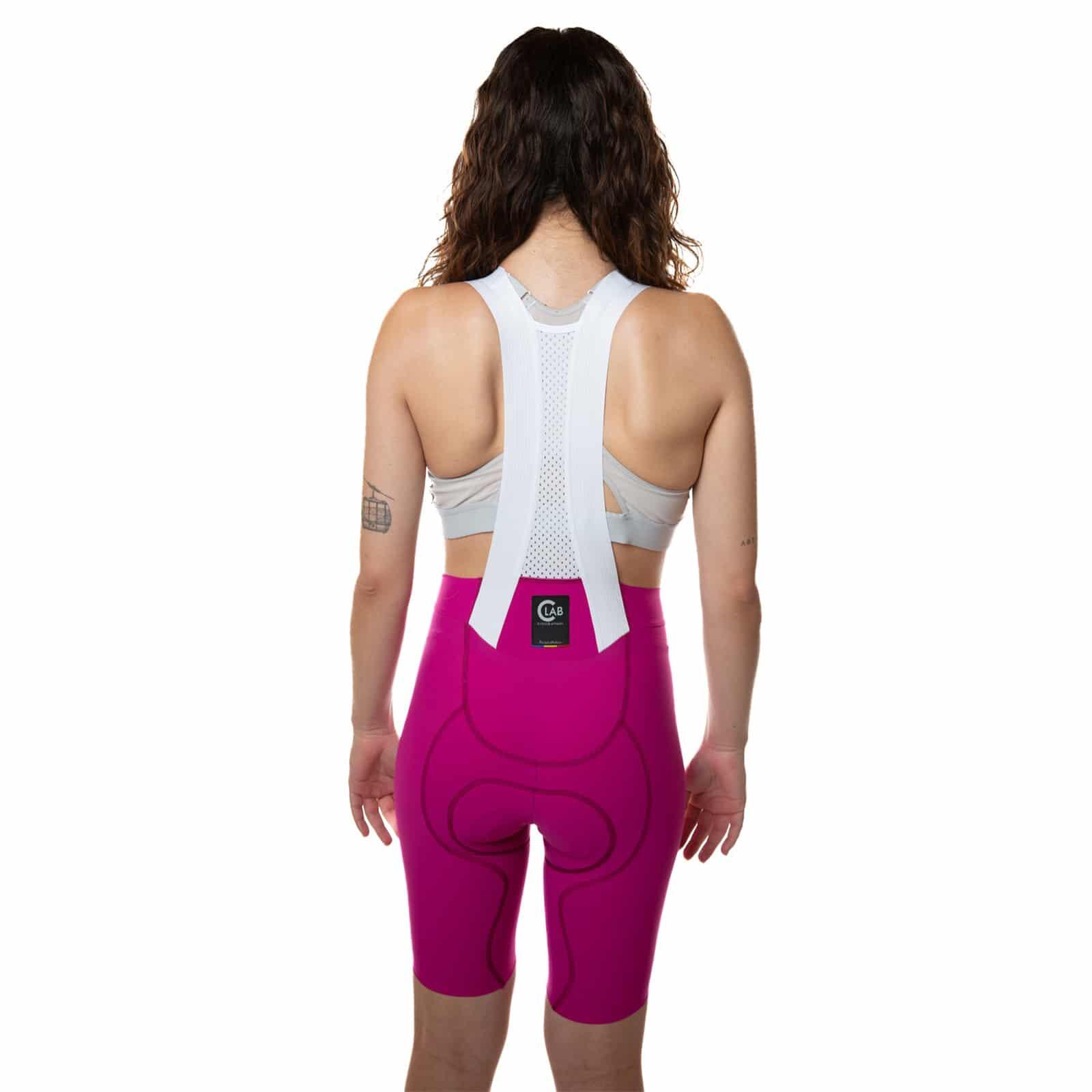 Calções de ciclismo OTTIMO para senhora - Fúcsia 3/7