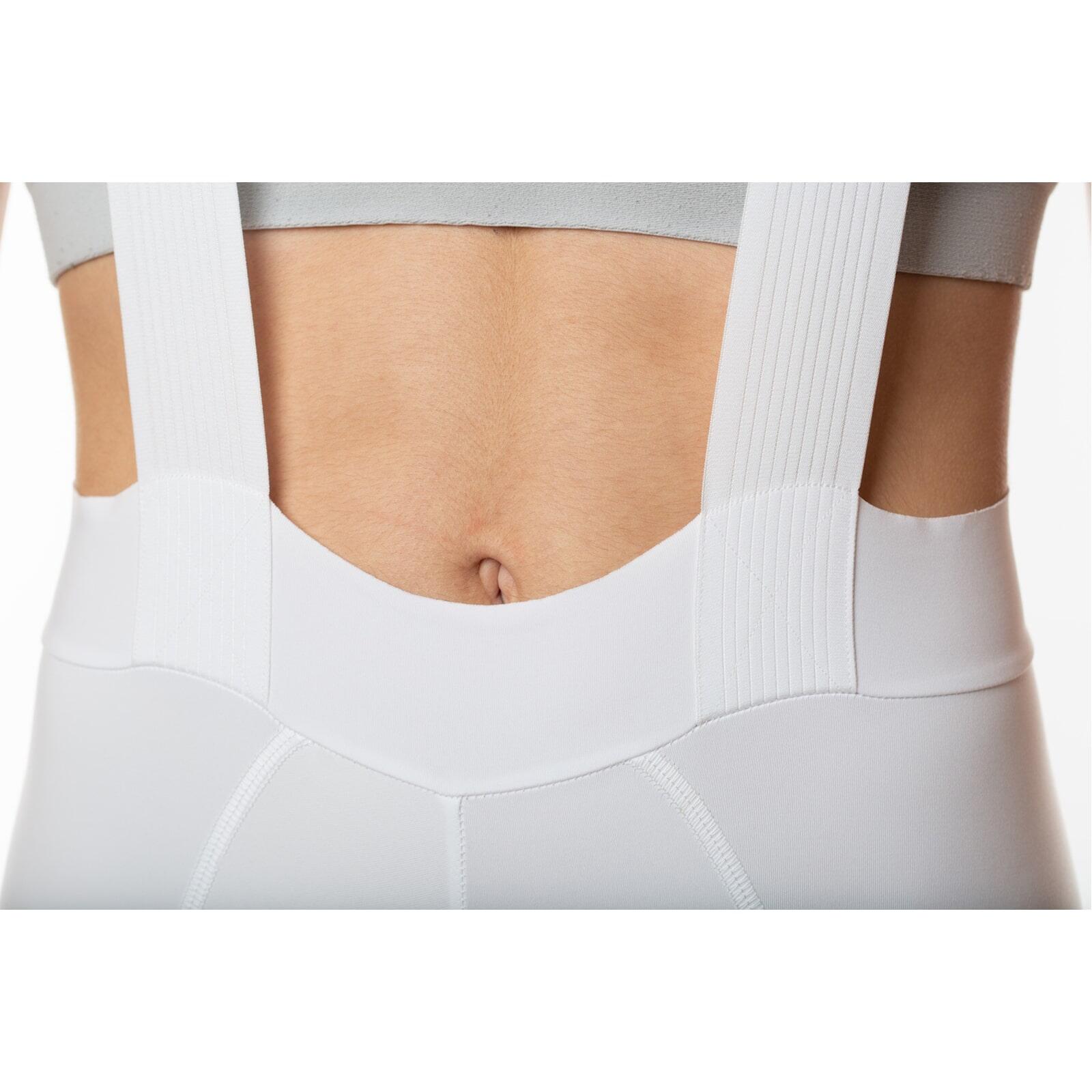 Calções de ciclismo para senhora OTTIMO- Branco 5/7
