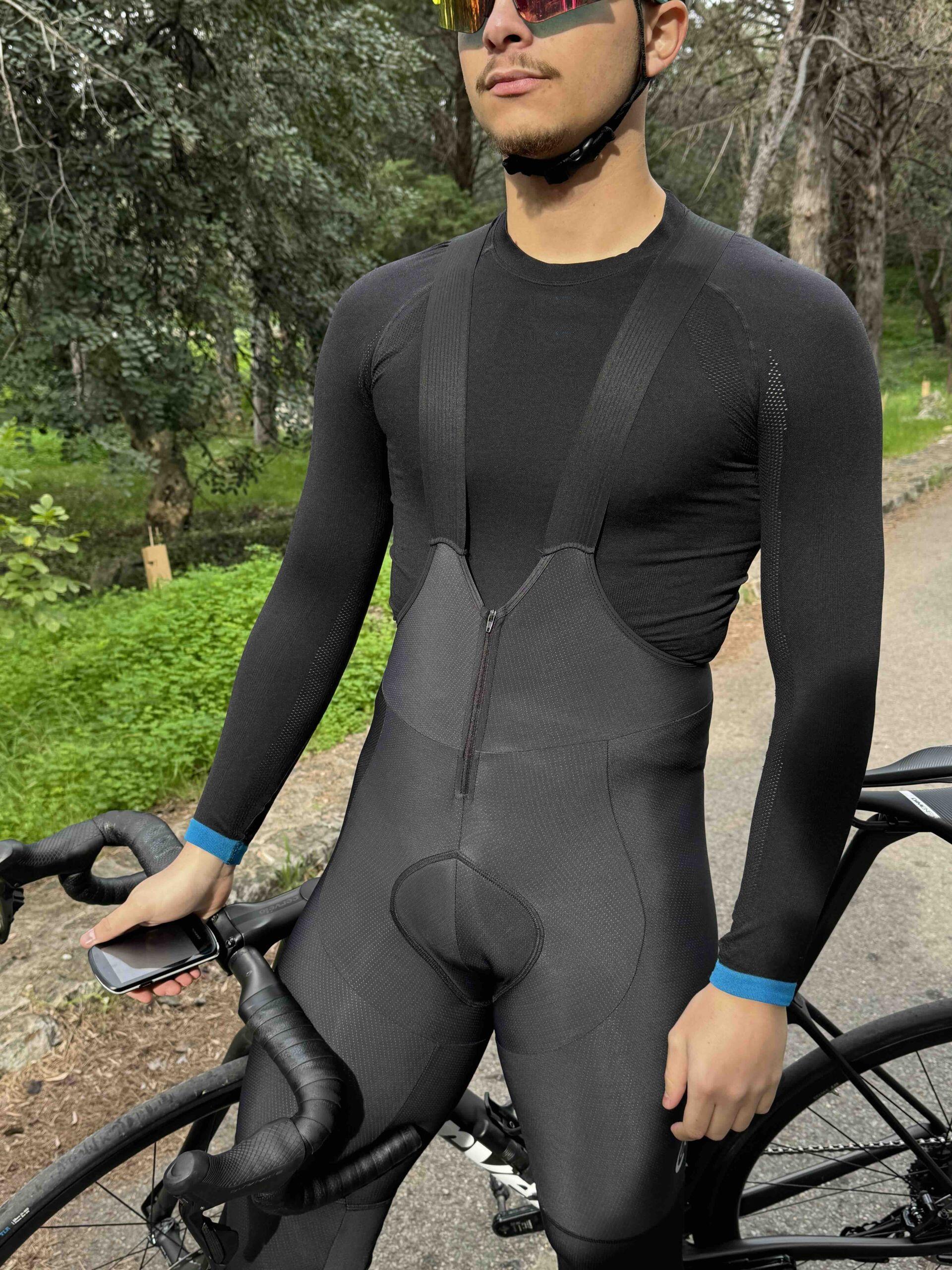 Collant de Cyclime Hiver PIRINEUS Noir 5/7