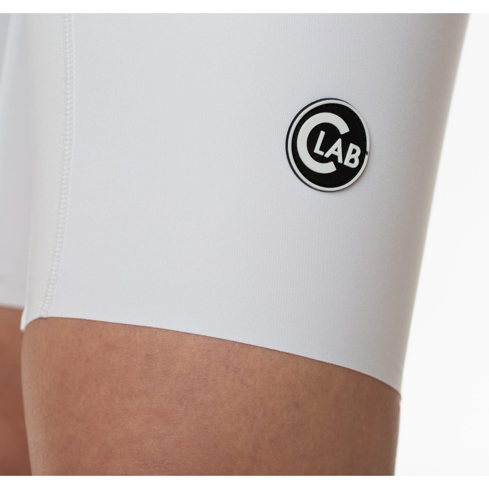 Calções de ciclismo para senhora OTTIMO- Branco 6/7