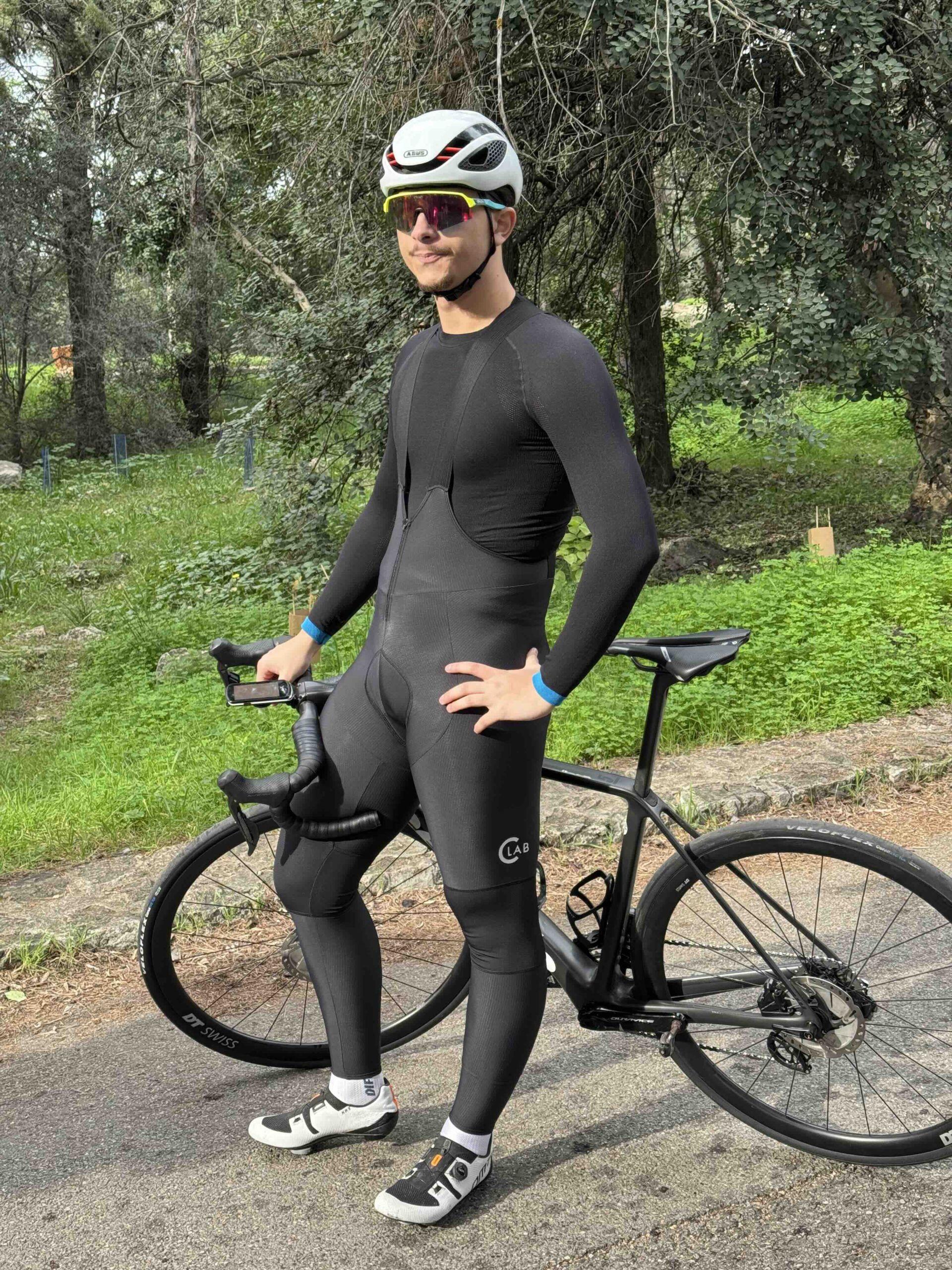 Collant de Cyclime Hiver PIRINEUS Noir 4/7