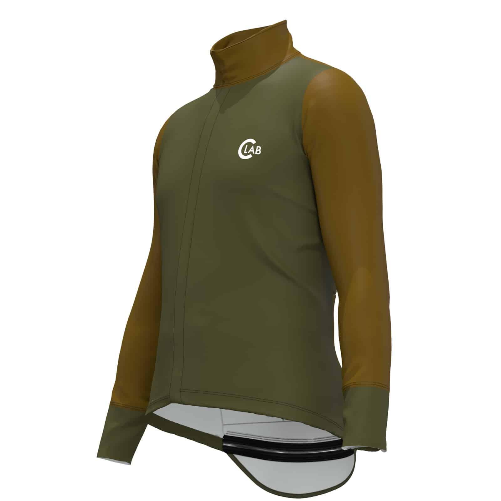 Veste Gravel Imperméable Kaki 3/7