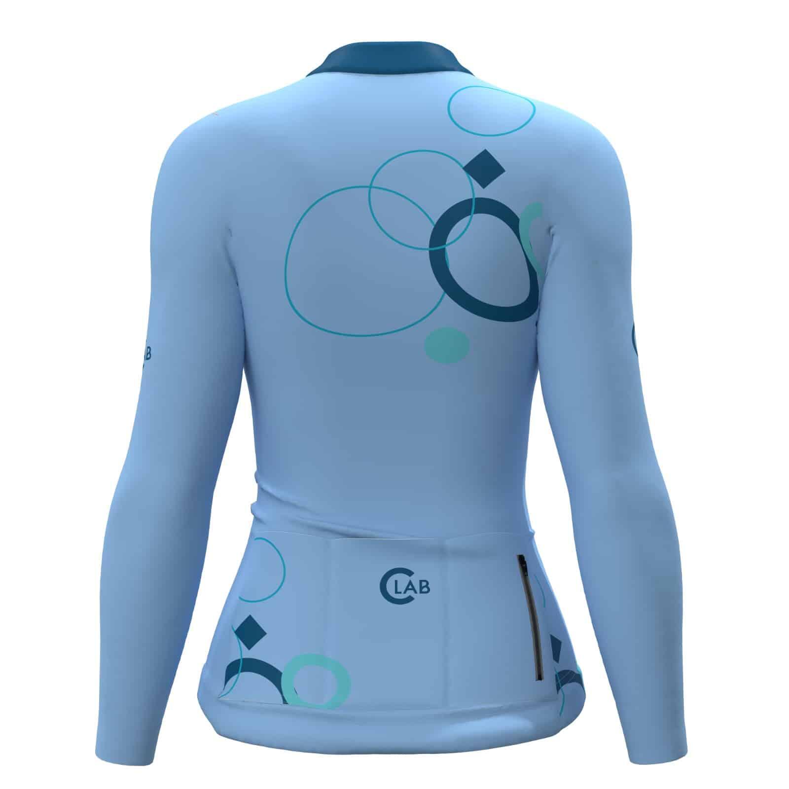 MAGLIA CICLISTA DONNA MANICHE LUNGHE - ORDINO 3/7