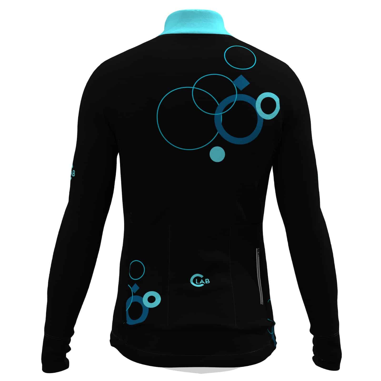 MAGLIA CICLISTA MANICHE LUNGHE FELPATA ORDINO 3/7