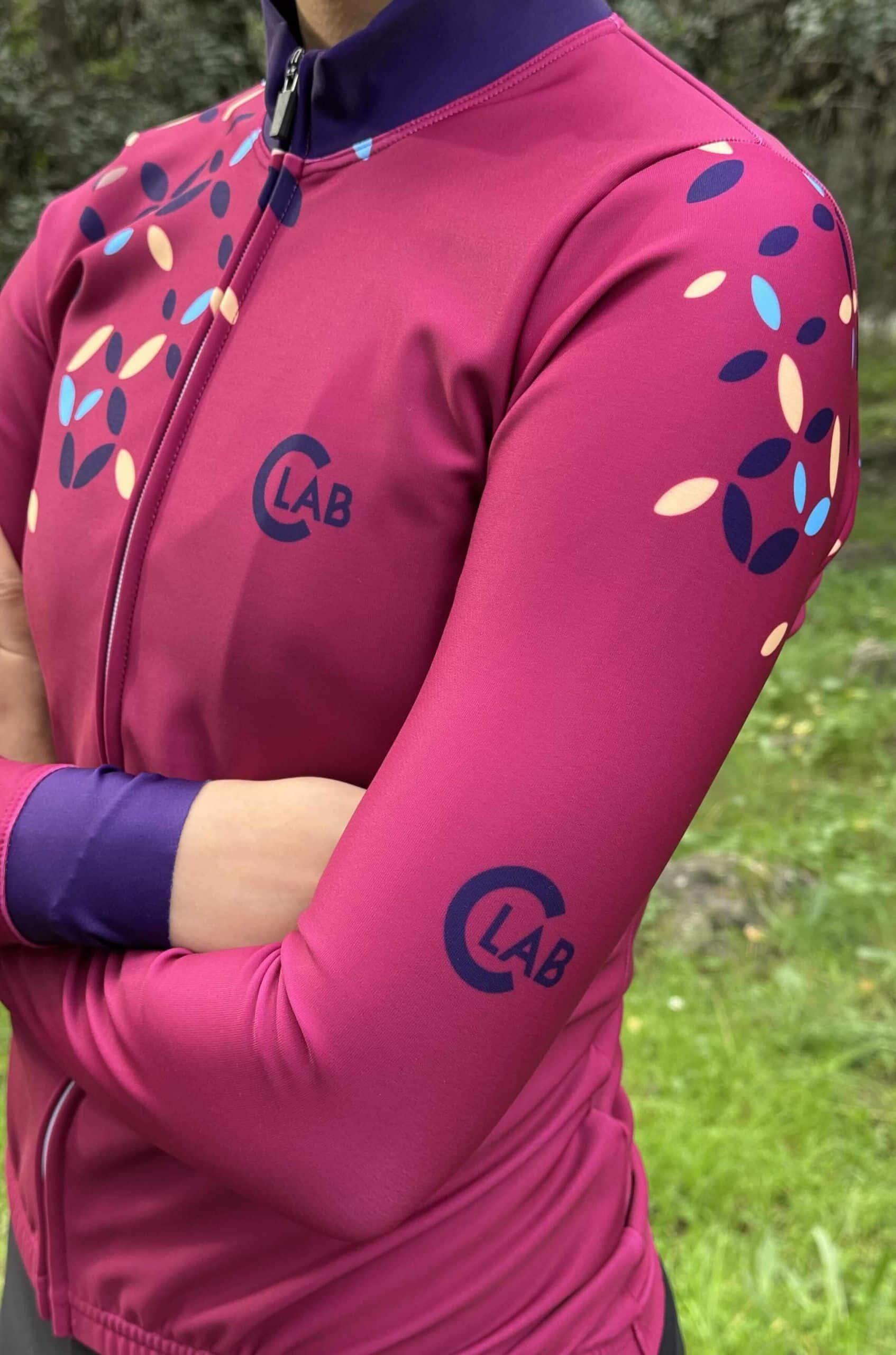 MAGLIA CICLISTA DONNA MANICHE LUNGHE - ORDINO 5/7