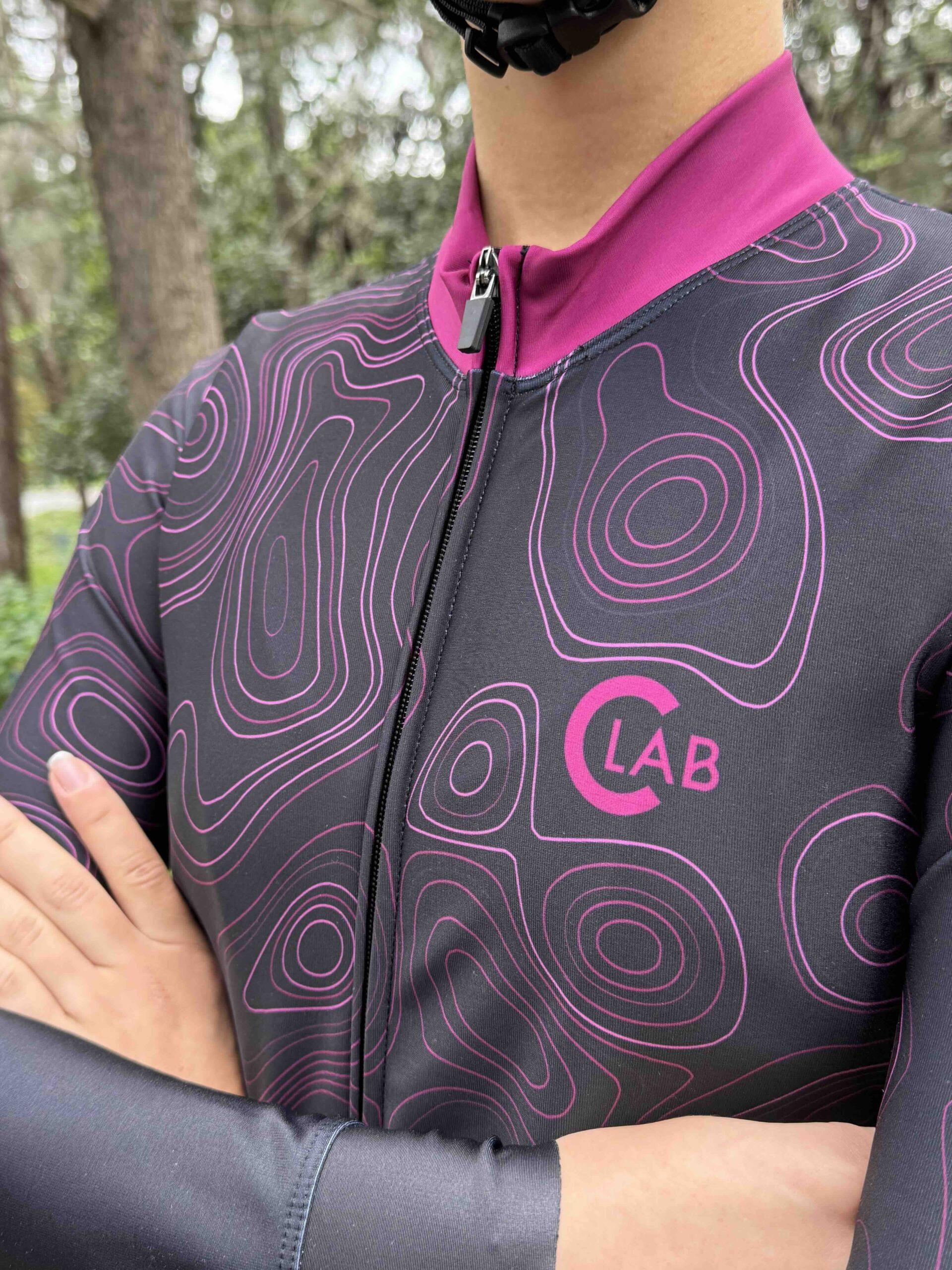 MAGLIA CICLISTA DONNA MANICHE LUNGHE - ORDINO 5/7
