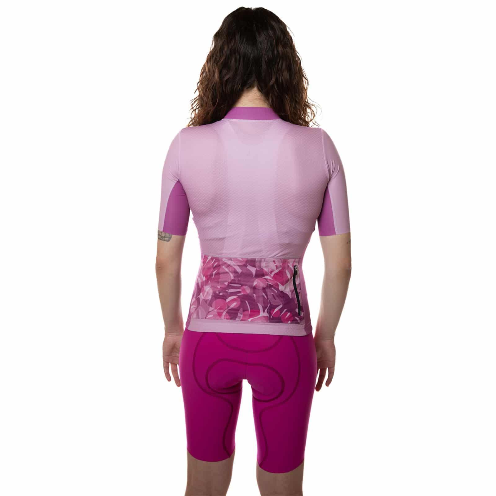 Maillot de Cyclisme Femme OTTIMA Rosa 4/7