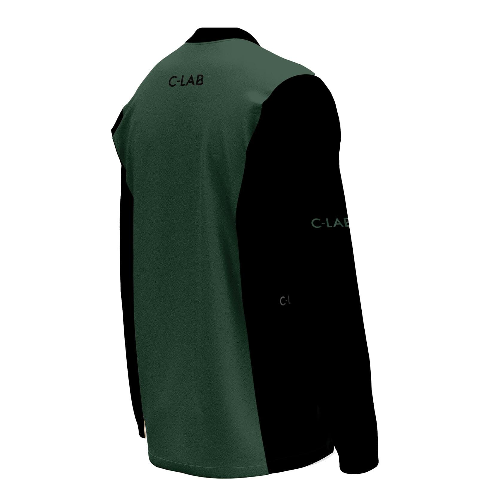 Maglia MTB Enduro a Maniche Lunghe - Kaki/Nero 4/7