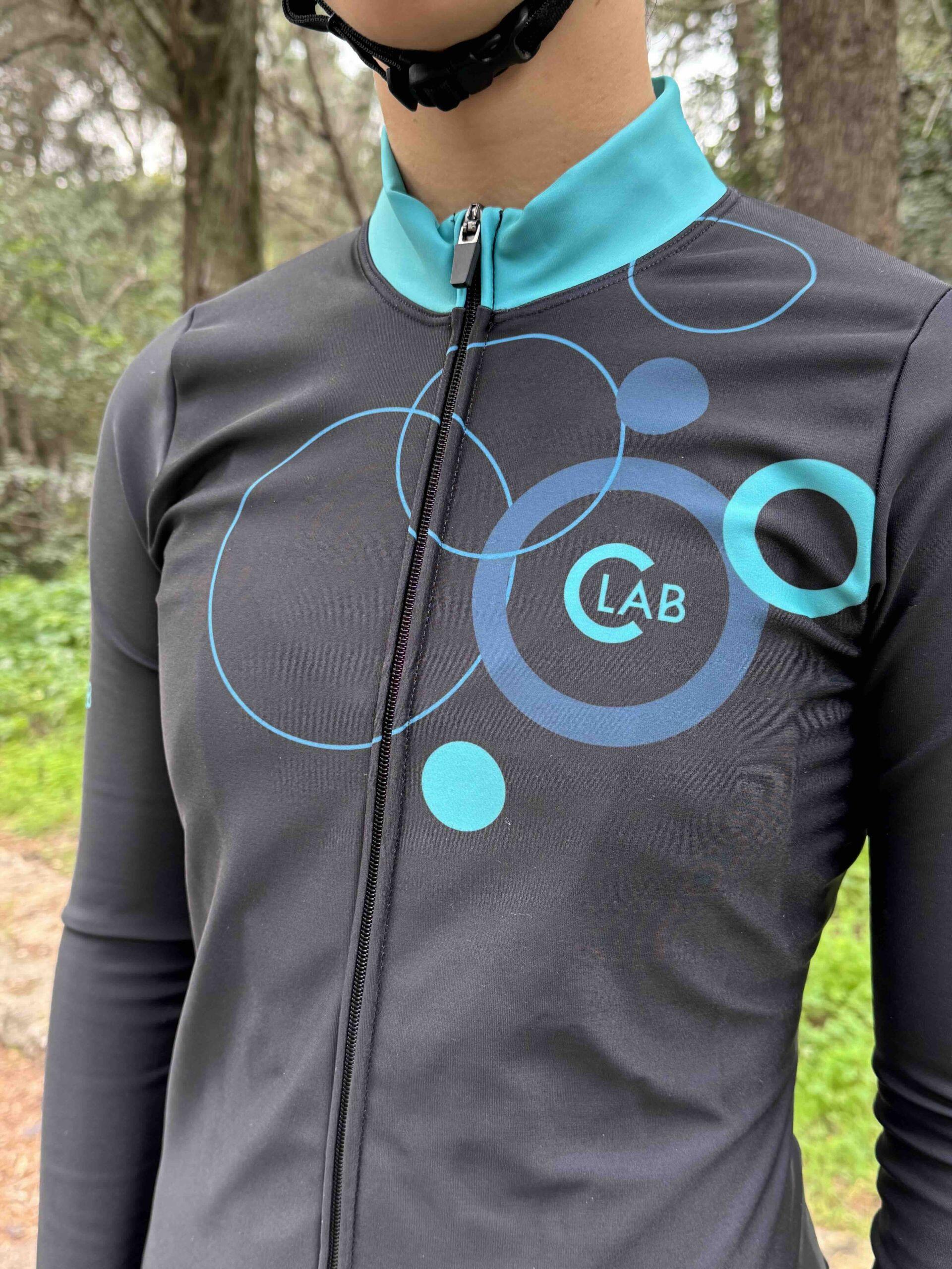MAGLIA CICLISTA DONNA MANICHE LUNGHE - ORDINO 4/7