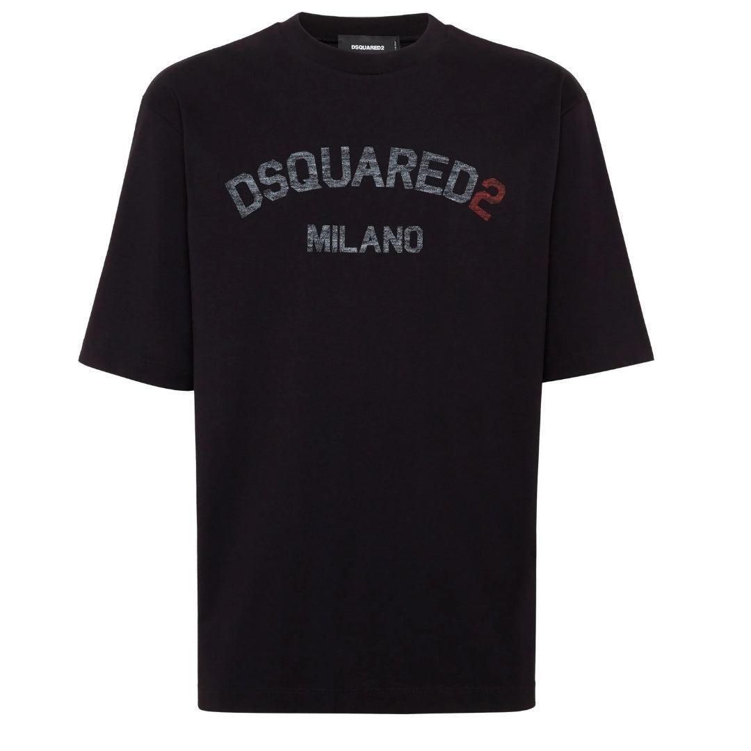 DSquared2 Mens Milano Logo T-Shirt