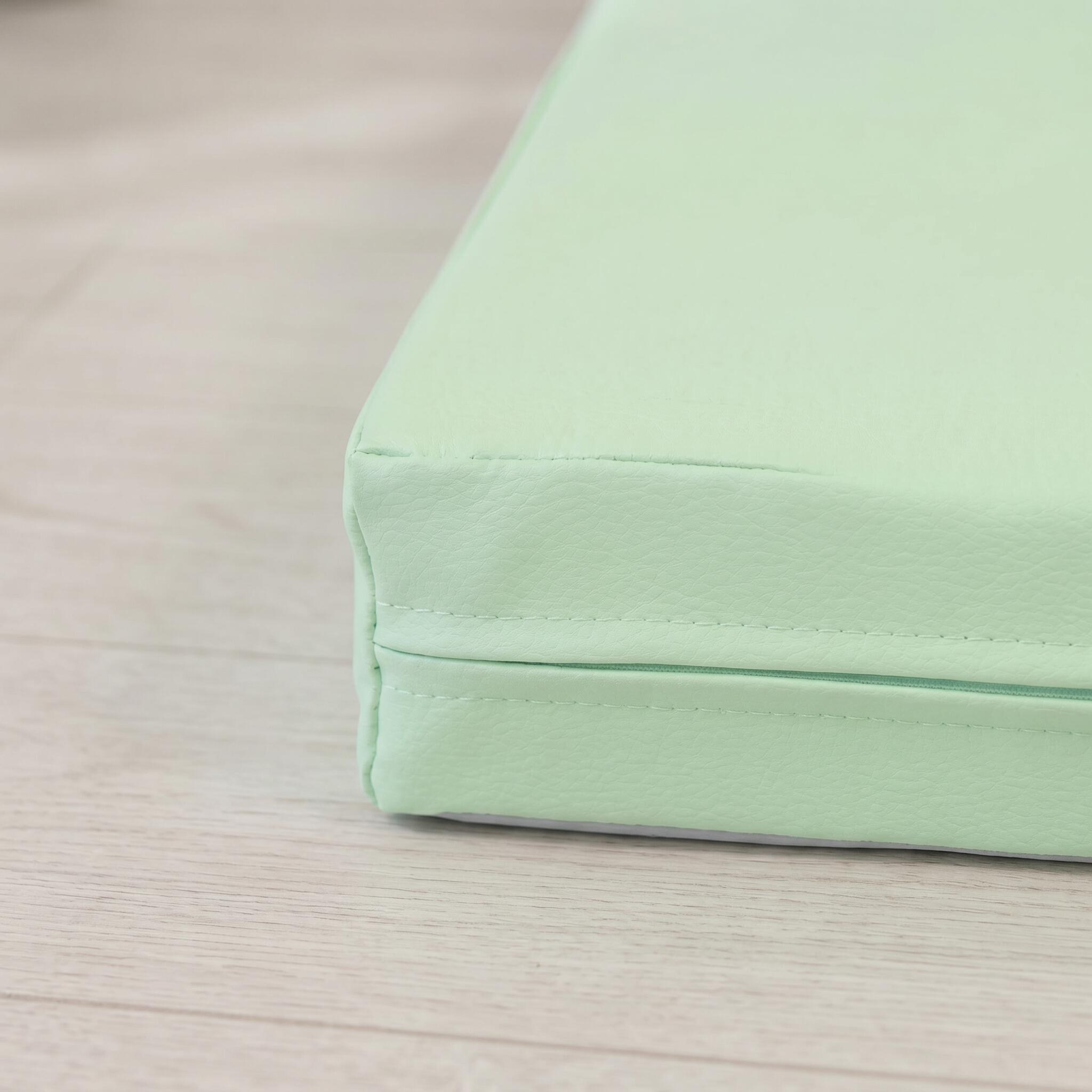 Tappetino sportivo 150 x 100 x 8 cm Fitness verde Weichbodenmatte Jeflex 5/5
