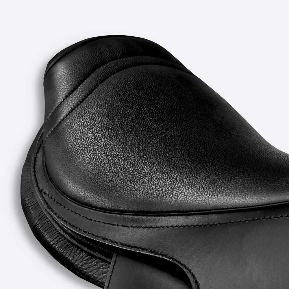 Silla De Montar De Salto Equitación Zaldi Confort Con Asiento Extraconfortable 4/7