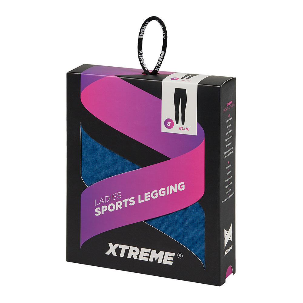 Xtreme Sportswear Leggings de sport Femme Bleu 3/7