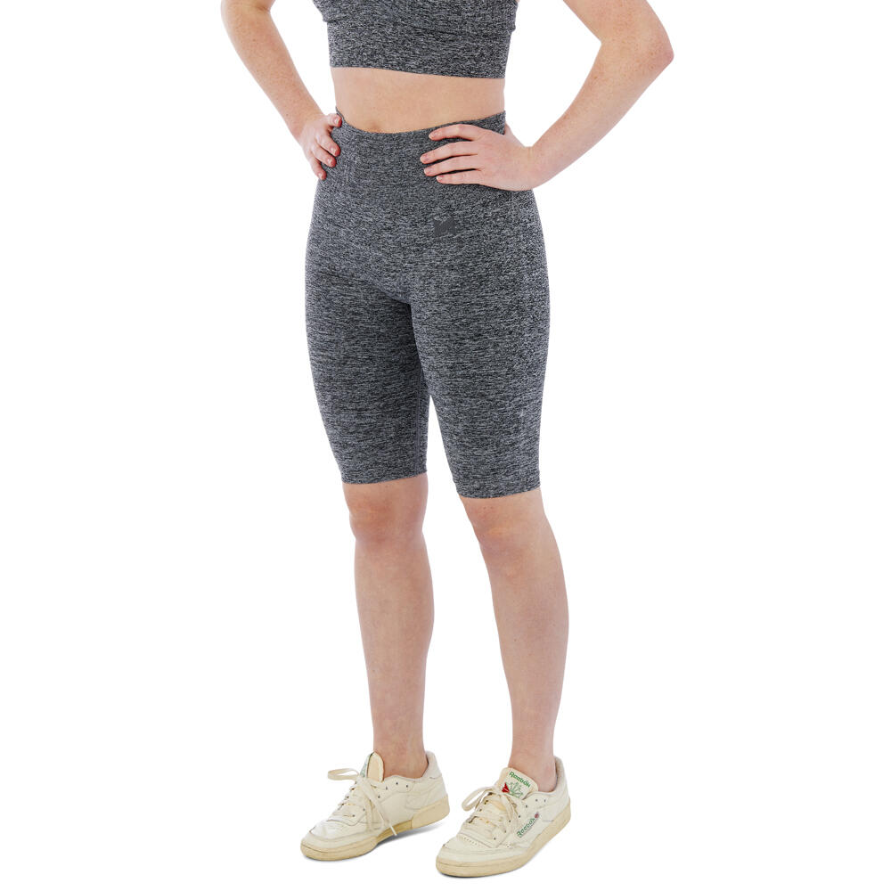 Krótkie legginsy sportowe dla kobiet Xtreme Sportswear Antracyt melanż