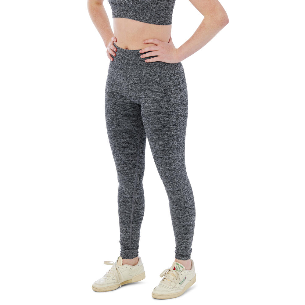 Sportowe legginsy damskie Xtreme Sportswear Antracyt melanż