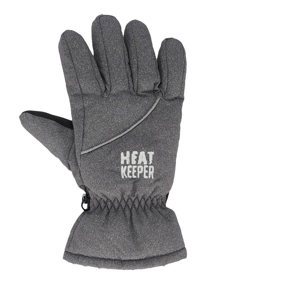 Heat Keeper Kinder Ski Handschoenen Grijs 3/7