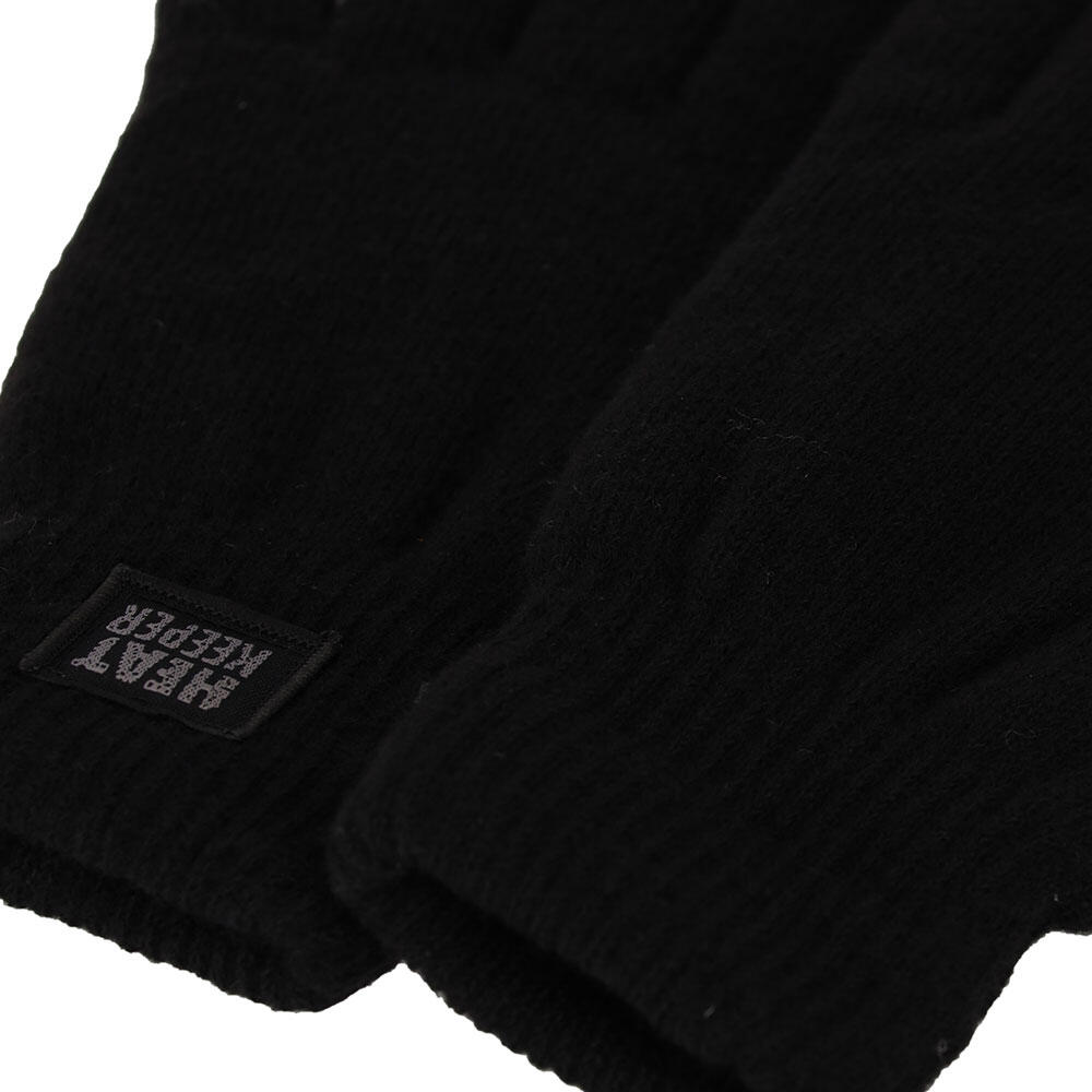 Gants thermiques dames Noir 3/4