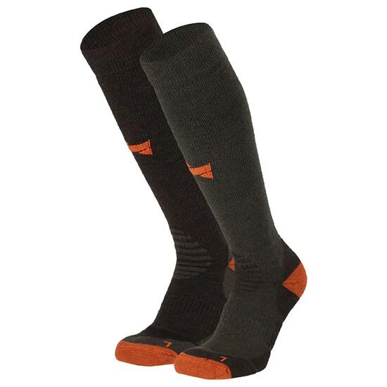 Xtreme Outdoor Socken Kompression 2er-Pack Multi Grün