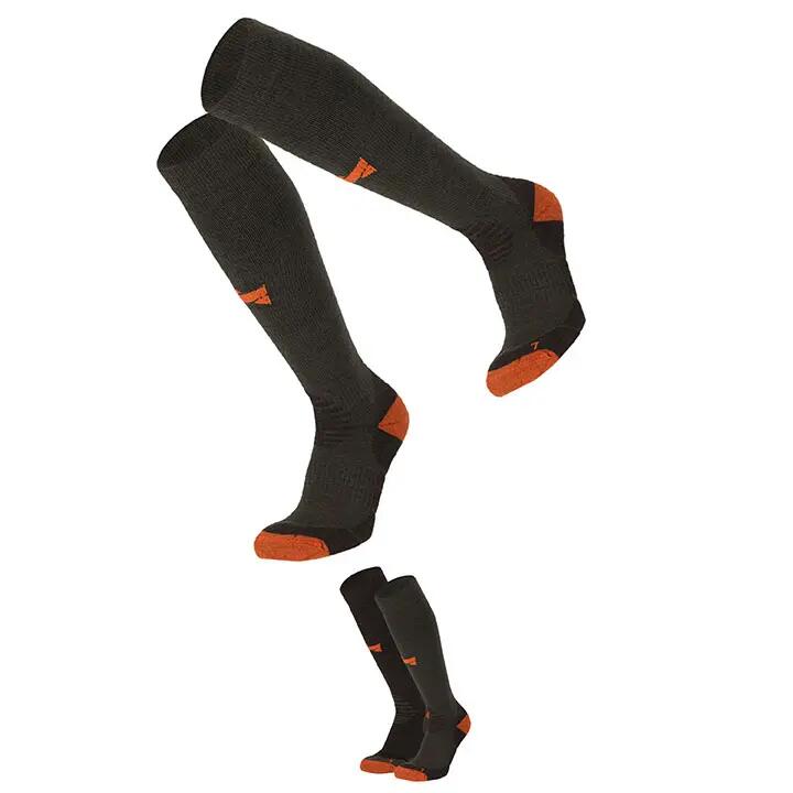 Calcetines de compresión Xtreme Outdoor (paquete de 2), multicolor y verde 4/5