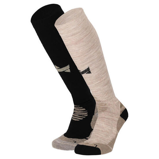 Xtreme Outdoor Socken Kompression 2er-Pack Multi Grün