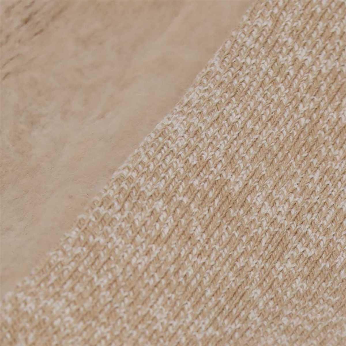Chaussettes thermiques Heatkeeper pour femme, beige Mouliner 3/5