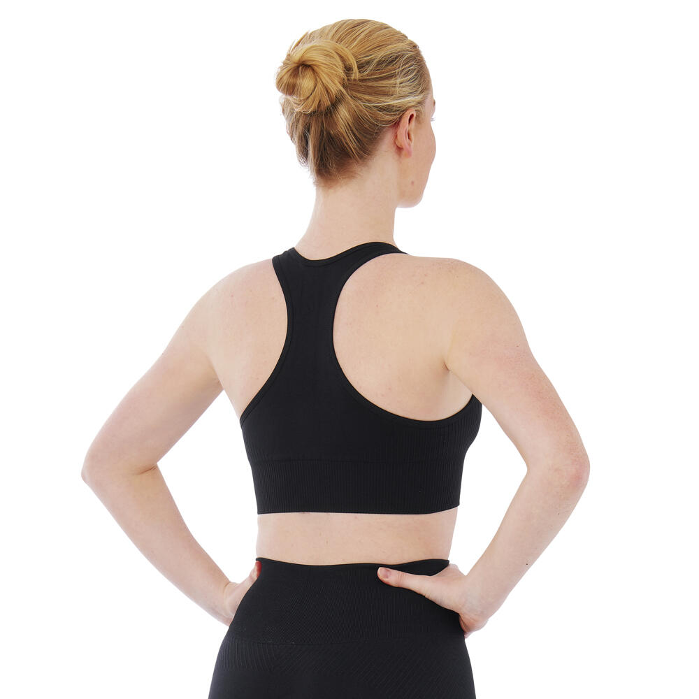 Xtreme Sportswear Top Deportivo para Mujer en Negro 2/6