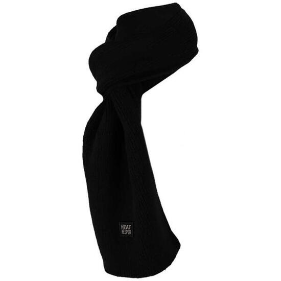 Écharpe thermique tricotée Heatkeeper pour homme, noire