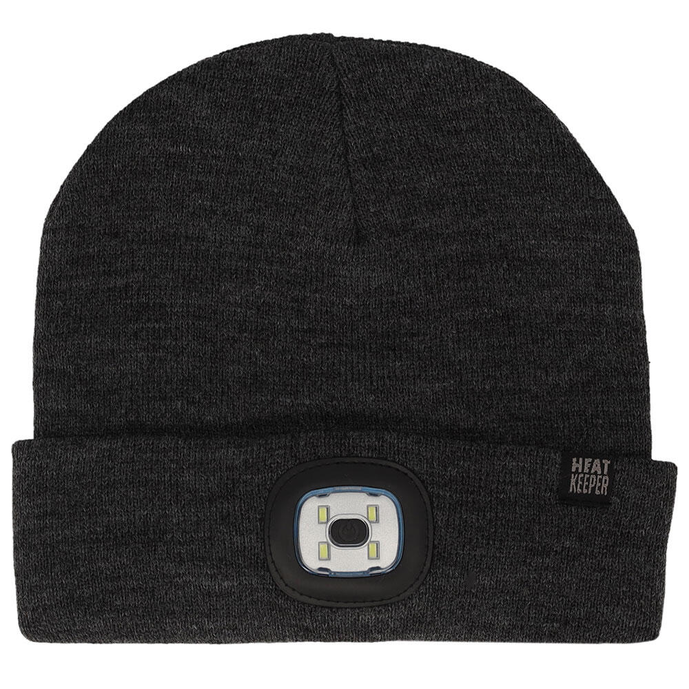 Bonnet thermique avec lumière LED rechargeable Anthracite 2/5