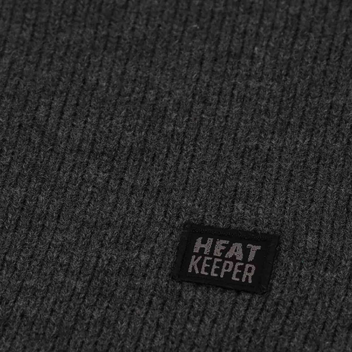 Heatkeeper Herren Strick-Thermoschal, Anthrazit 2/3