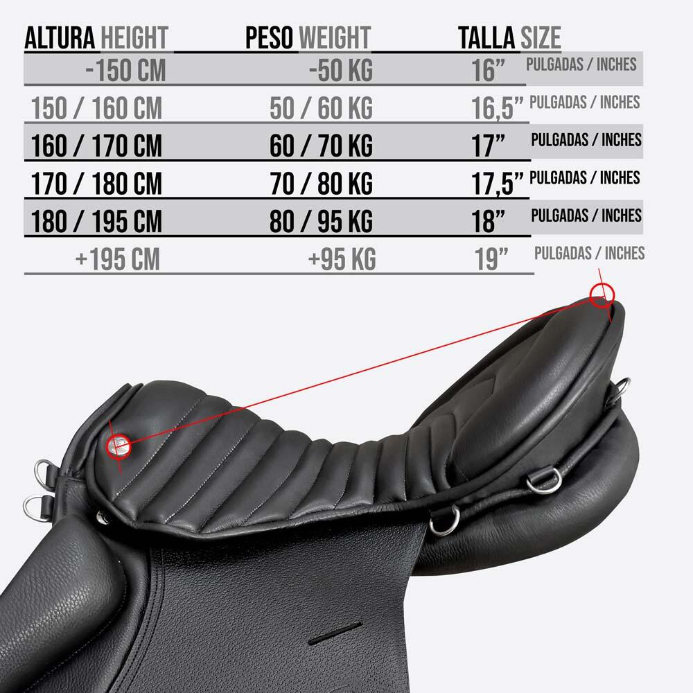 Silla De Montar De Uso General Zaldi Royal Police de Equitación 7/7
